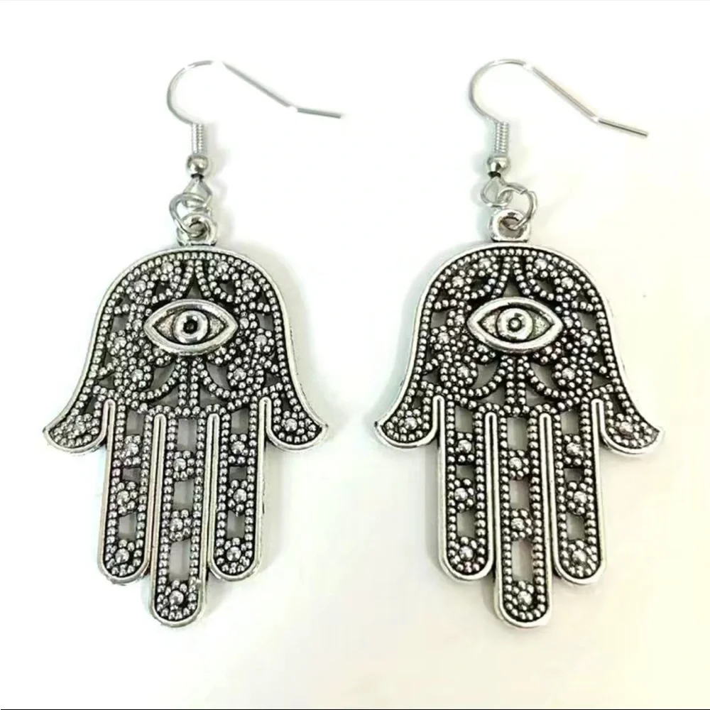 Evil eye Earrings NWT - Picture 1 of 2